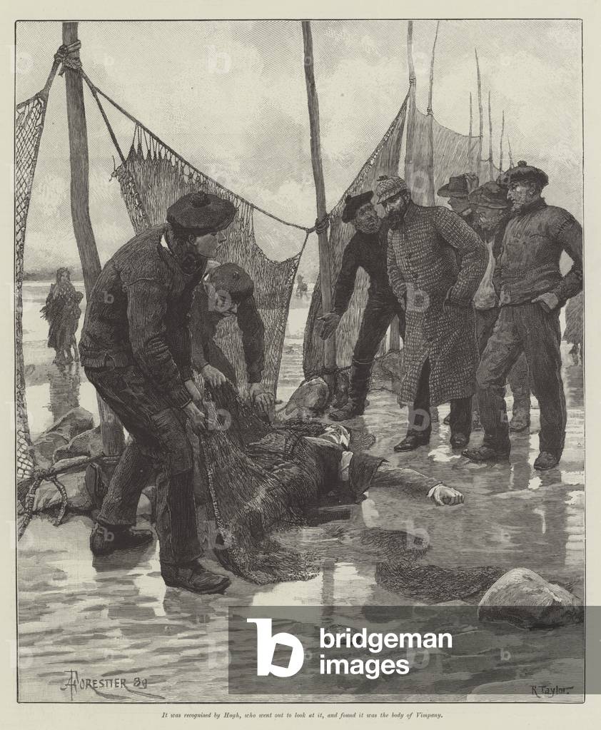 Blind Love, by Wilkie Collins (engraving)