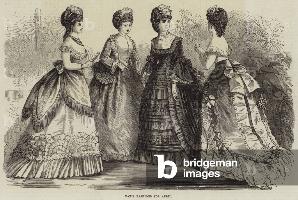 Paris Fashions for April (engraving)