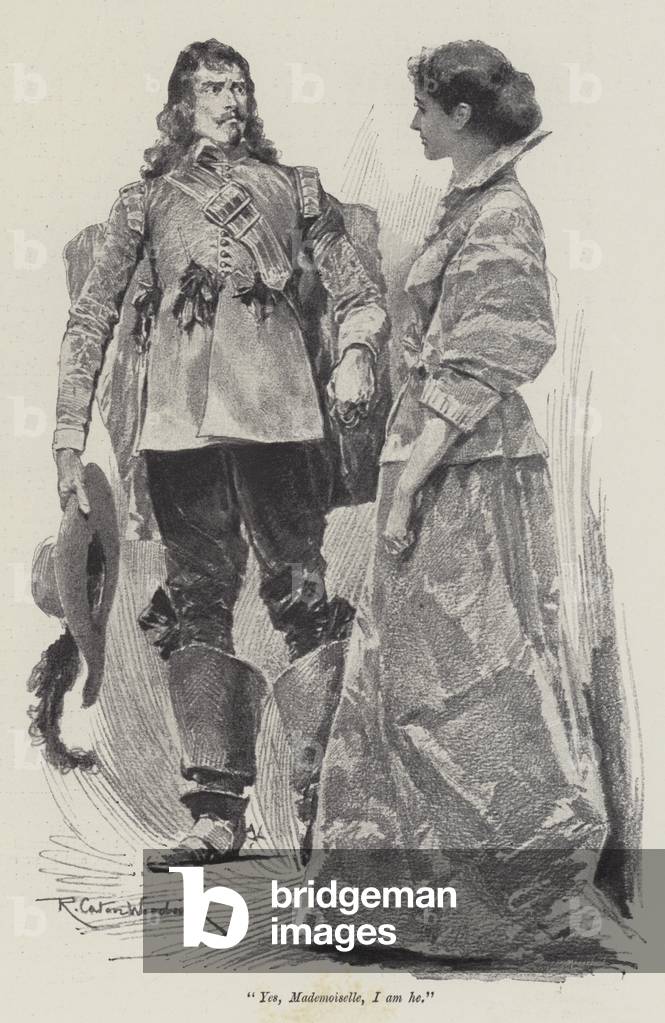 Under the Red Robe, by Stanley J Weyman (litho)