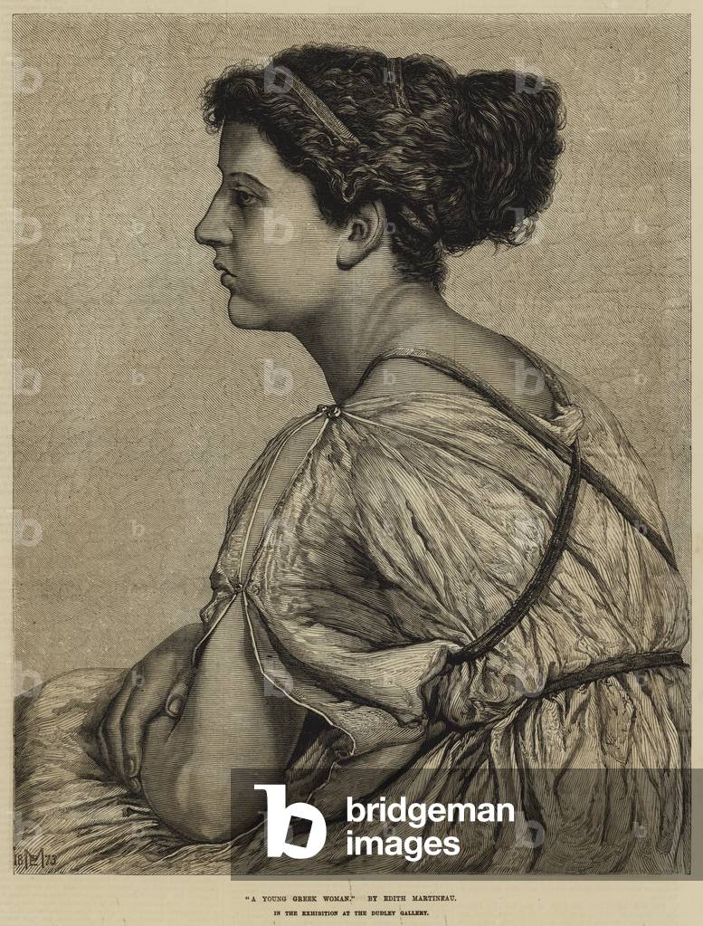 A Young Greek Woman (engraving)