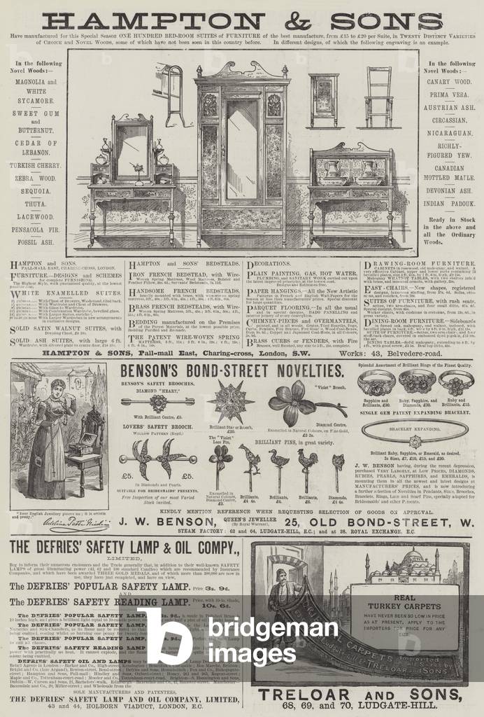 Page of Advertisements (engraving)