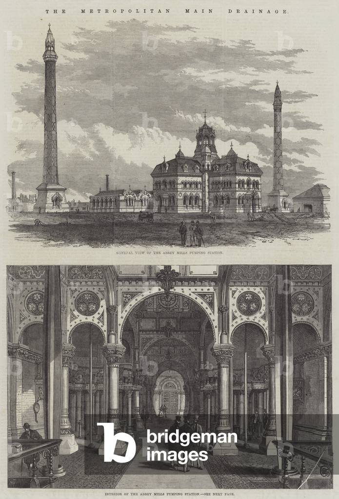 The Metropolitan Main Drainage (engraving)