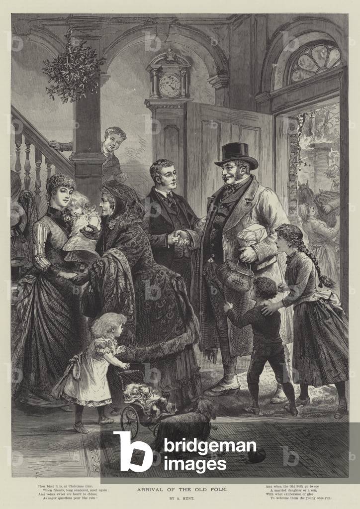 Arrival of the Old Folk (engraving)