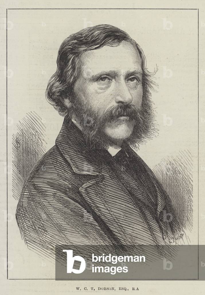 W C T Dobson, Esquire, RA (engraving)
