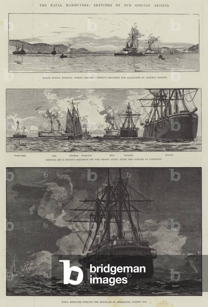 The Naval Manoeuvres (engraving)