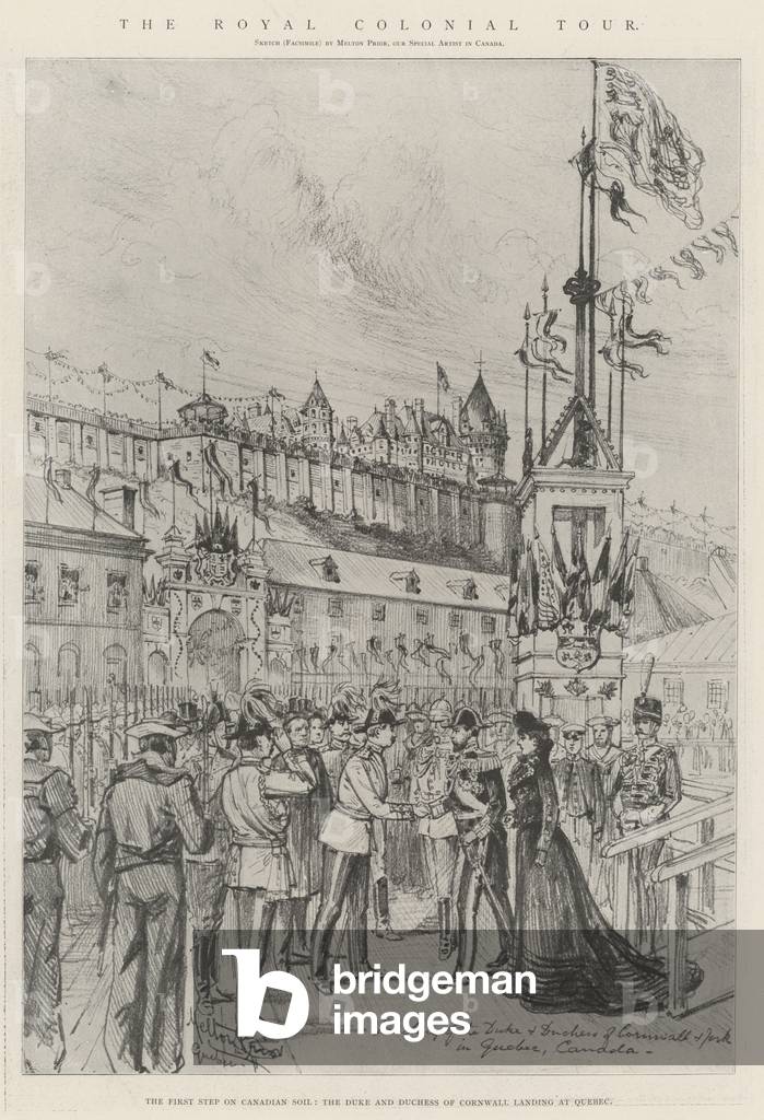 The Royal Colonial Tour (engraving)