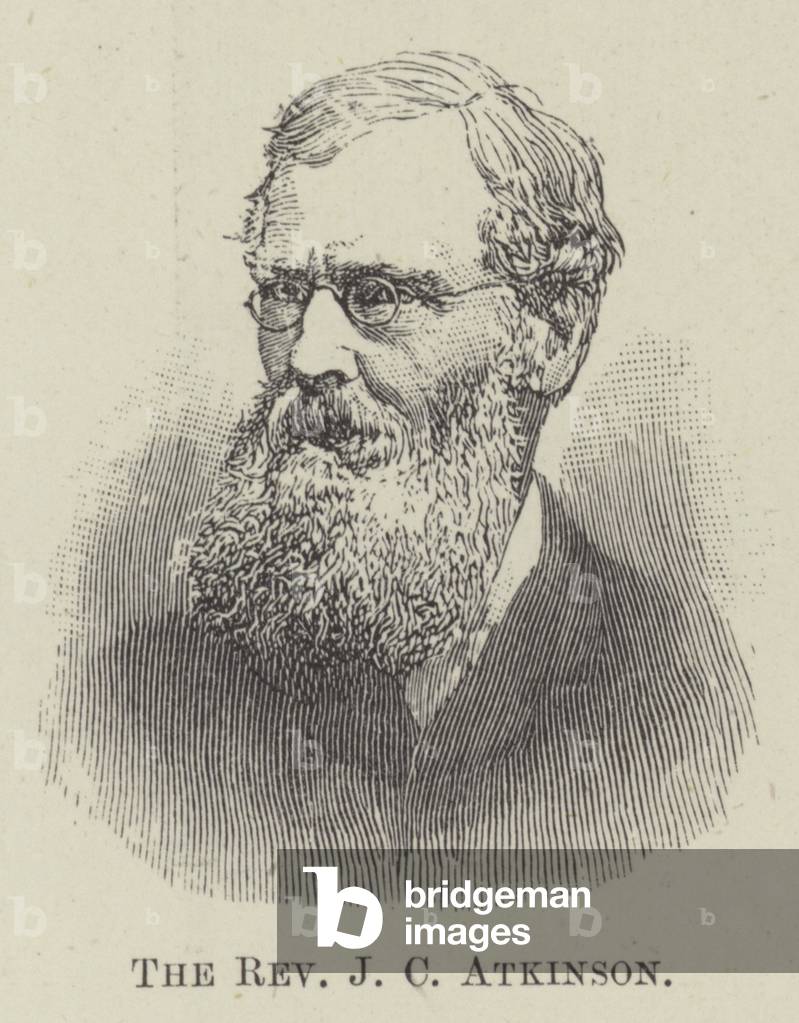 The Reverend J C Atkinson (engraving)