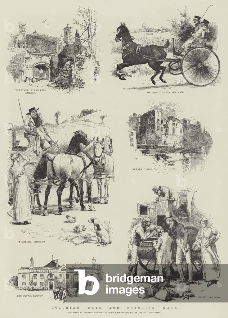 Coaching Days and Coaching Ways (engraving)