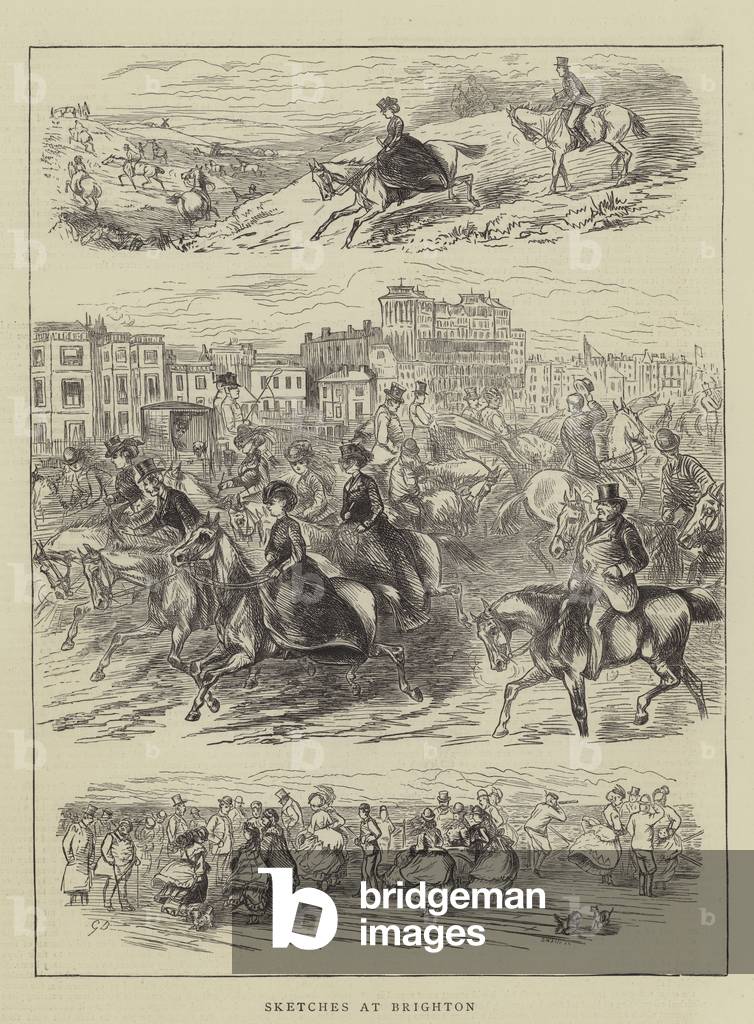 Sketches at Brighton (engraving)