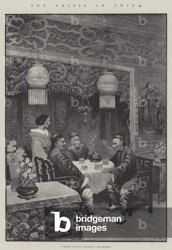 The Crisis in China (litho)