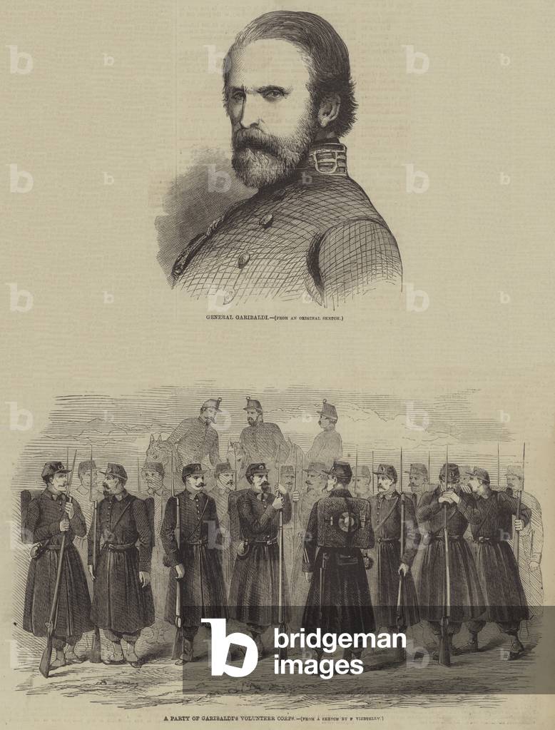 Second Italian War of Independence (engraving)