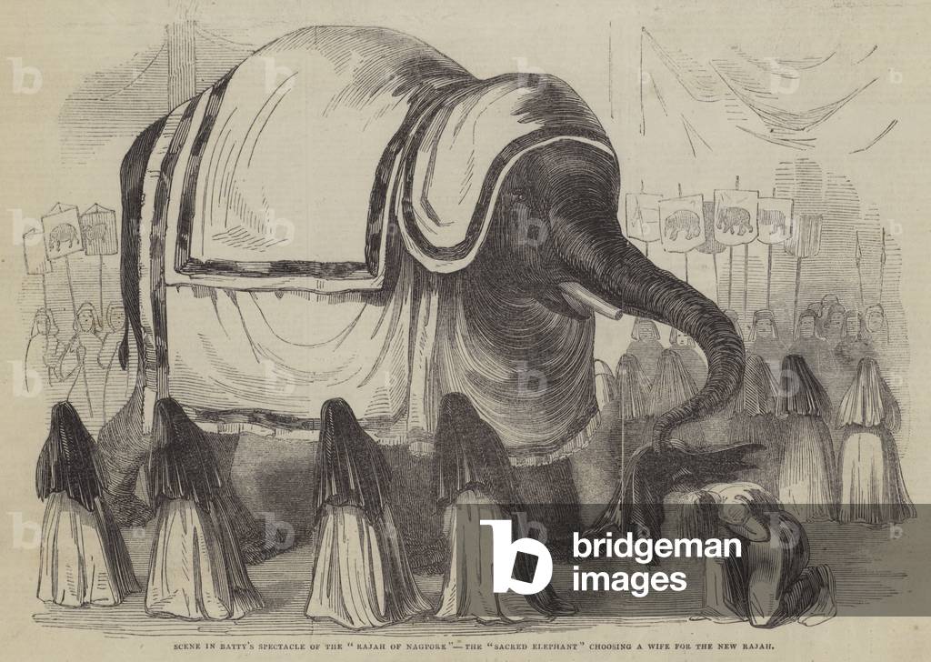 Scene in Batty's Spectacle of the 