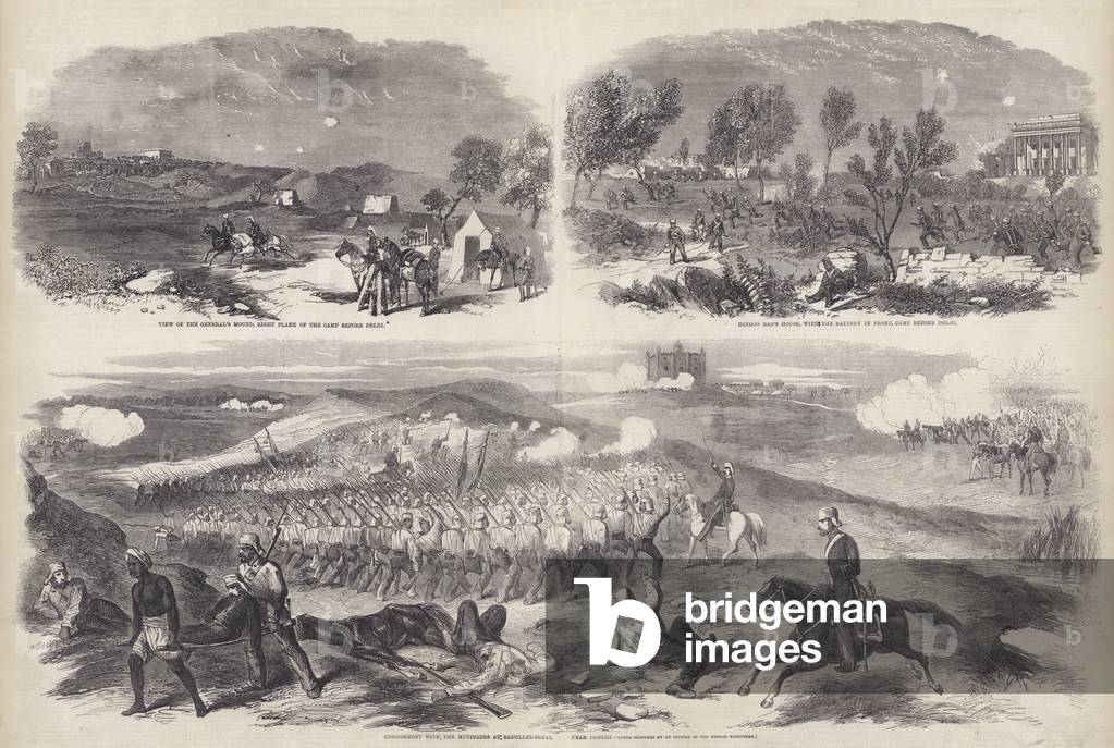Indian Rebellion of 1857 (engraving)