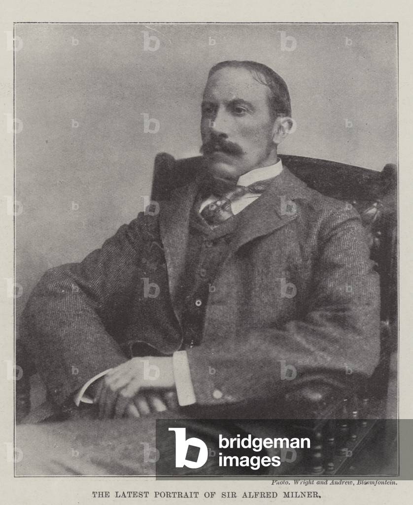 The Latest Portrait of Sir Alfred Milner (b/w photo)