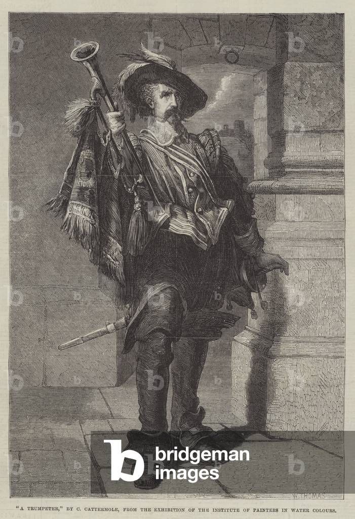 A Trumpeter (engraving)