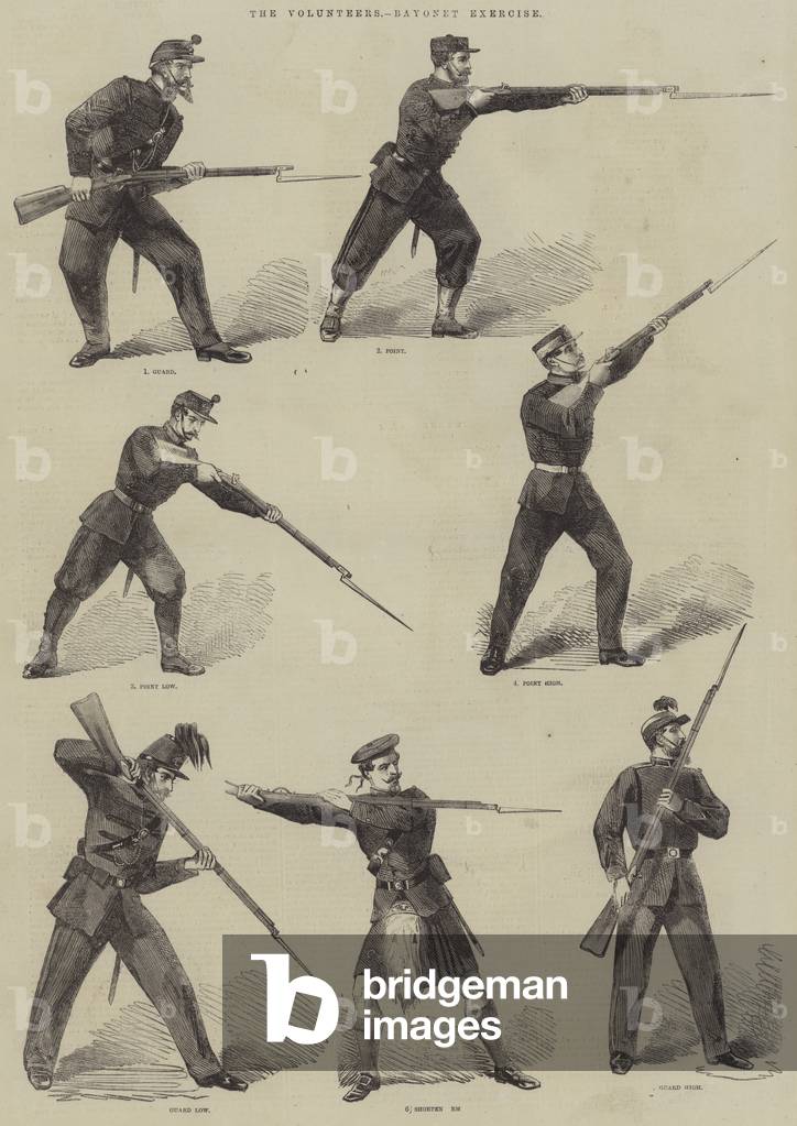 Bayonet Exercise (engraving)
