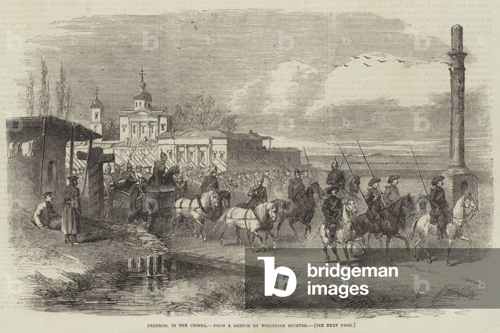 Perekop, in the Crimea (engraving)