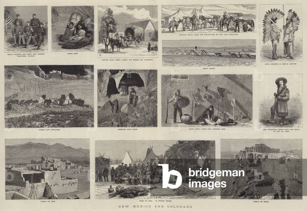 New Mexico and Colorado (engraving)