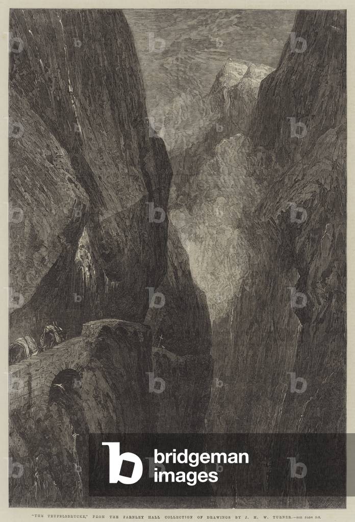 The Teufelsbrucke (engraving)