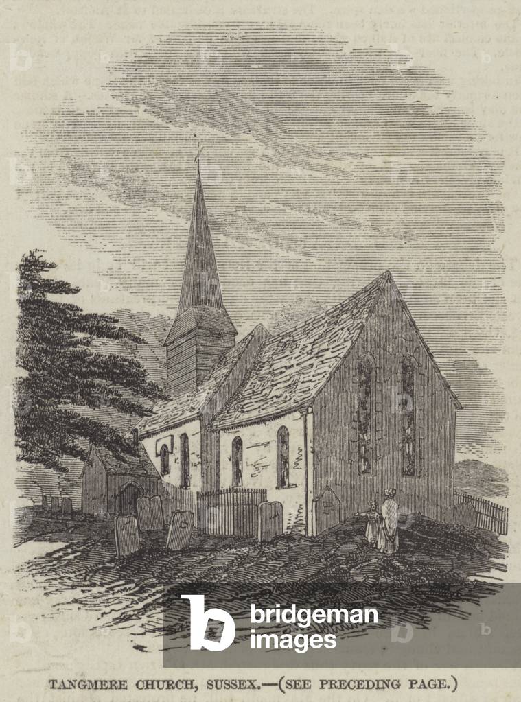 Tangmere Church, Sussex (engraving)