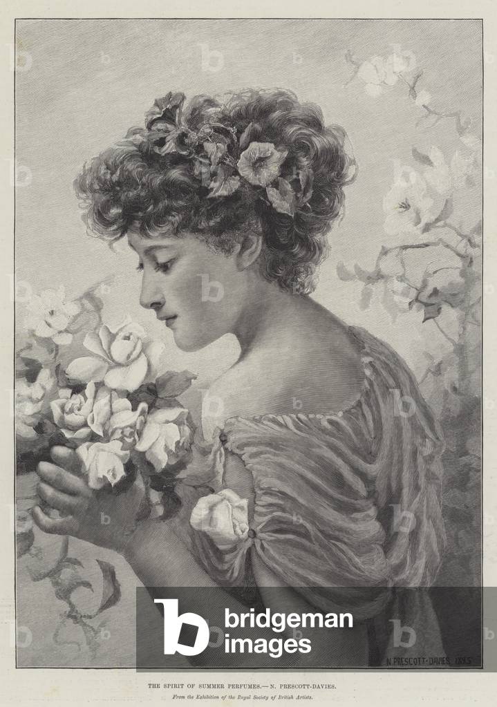 The Spirit of Summer Perfumes (engraving)