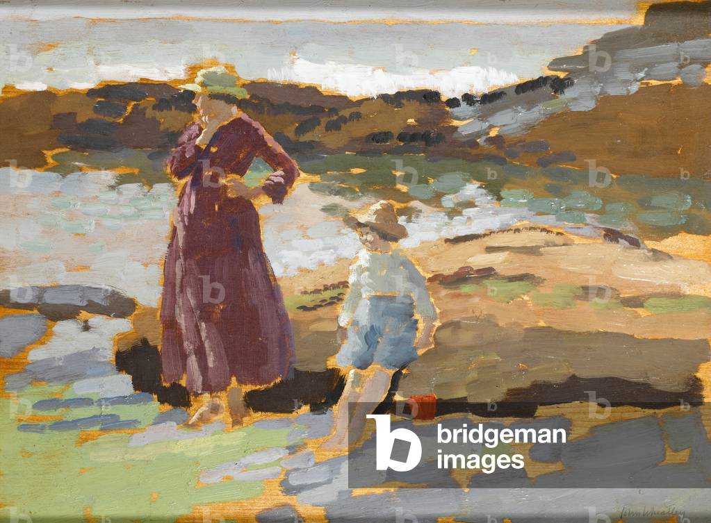 The Rock Pool, c.1914 (oil on panel)