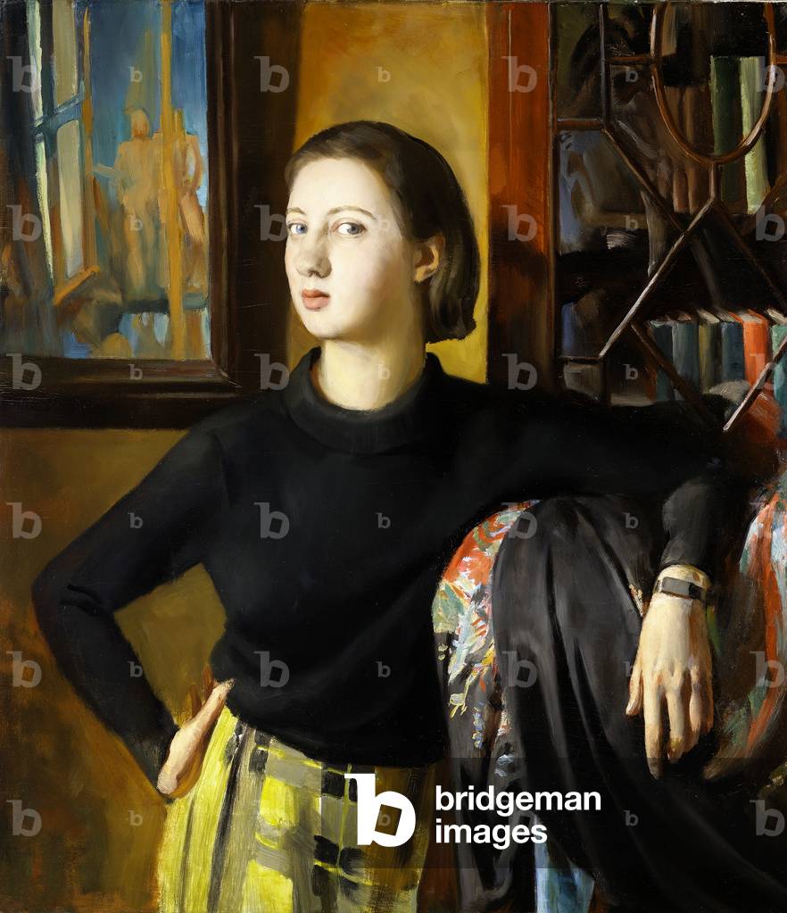 Portrait of Catherine Moody, c.1935 (oil on canvas) 