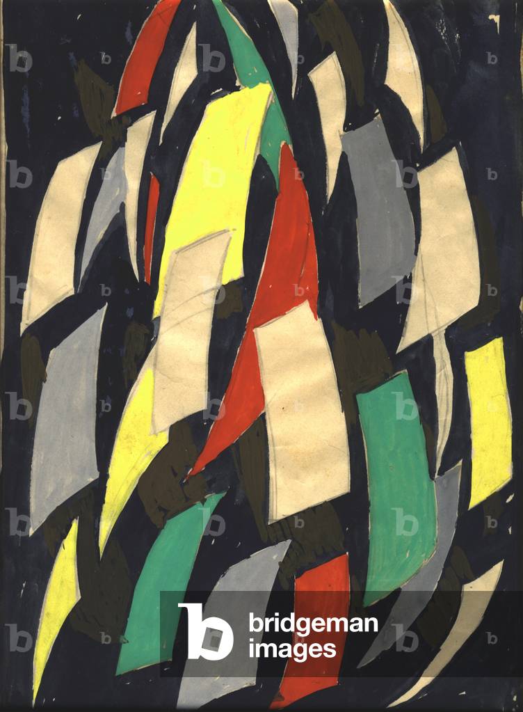 Rondo (Subtitled 'a nous la liberte') 1953 (gouache on paper)