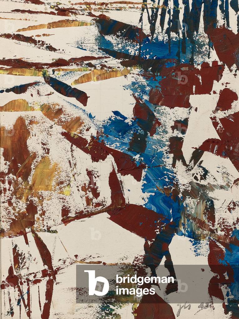 Abstract, c.1942 (oil on card)