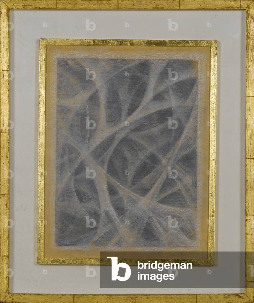Abstract (chalk on paper)