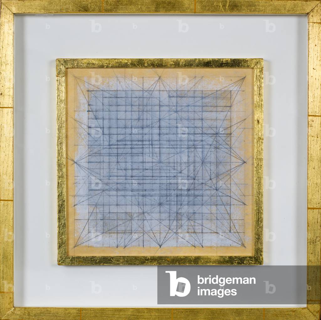 Untitled (chalk & pencil on tracing paper)