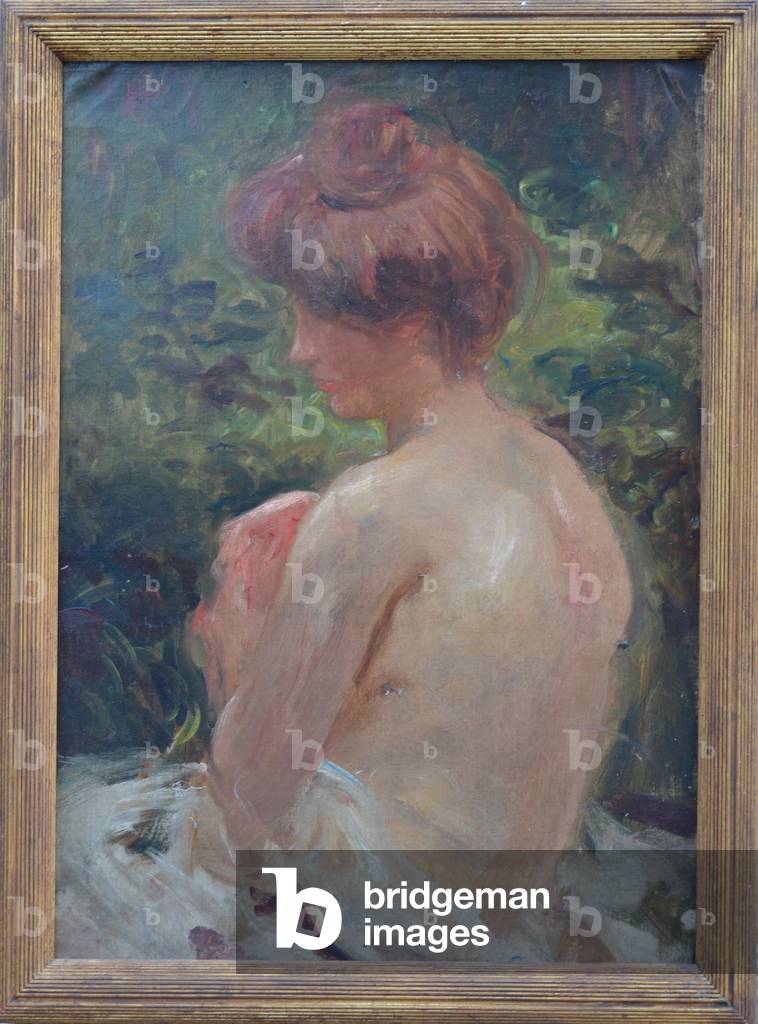 Bather, c.1890 (oil on canvas) 