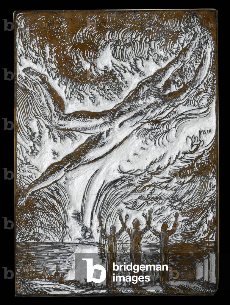 Babylon is Fallen, c.1918 (wooden printing block)