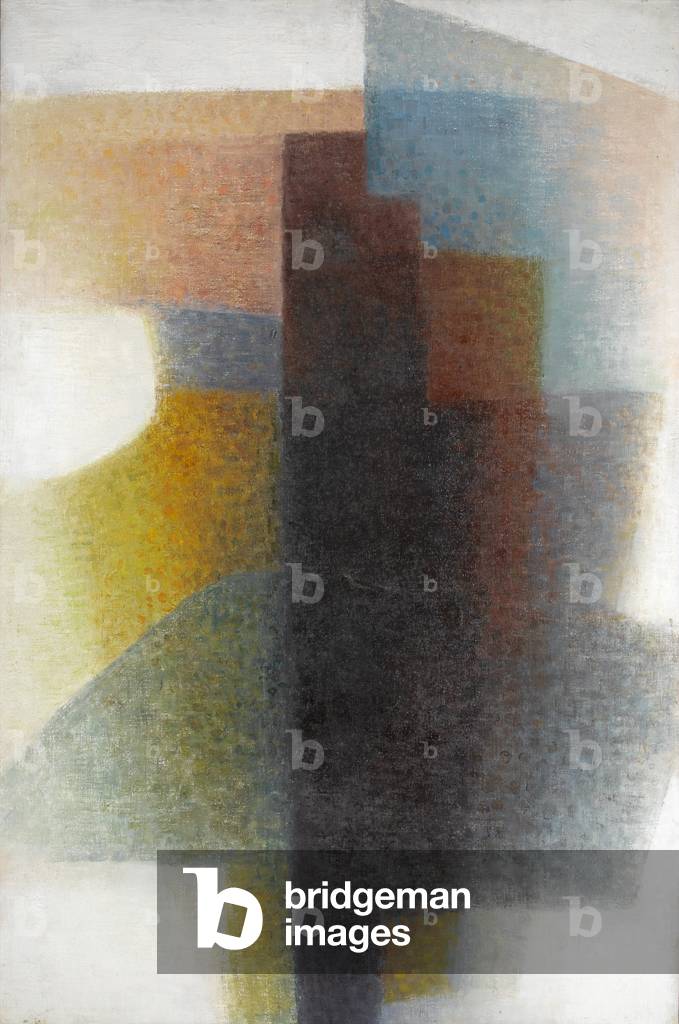 Large Structures, c.1960 (oil on canvas)