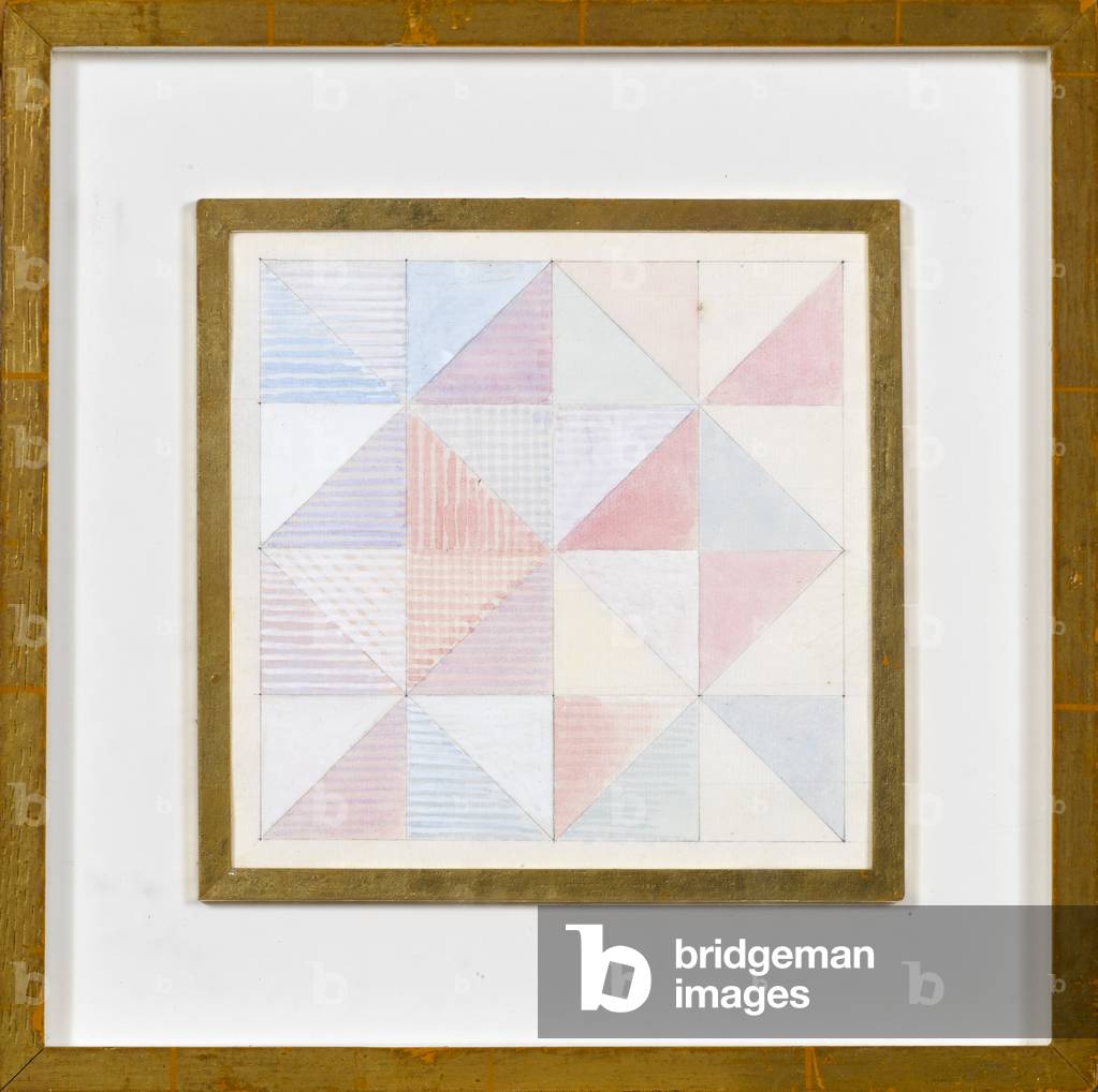 Abstract (pencil & w/c on paper)