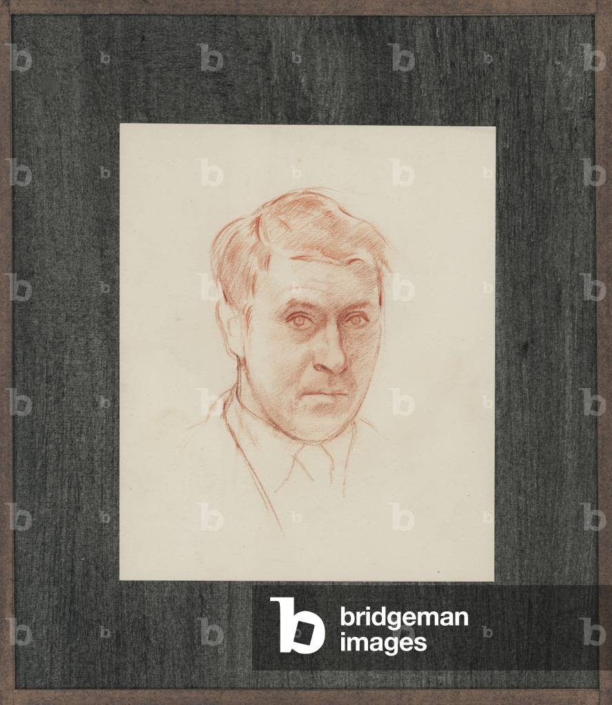 Self portrait, c.1935 (pencil on paper)