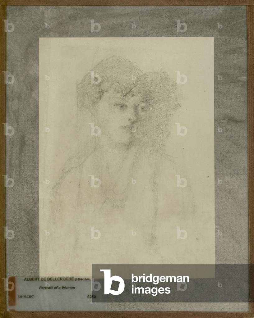 Portrait of a Woman (pencil on paper) 