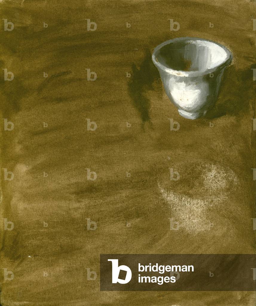 Study of a crucible (oil on canvas)