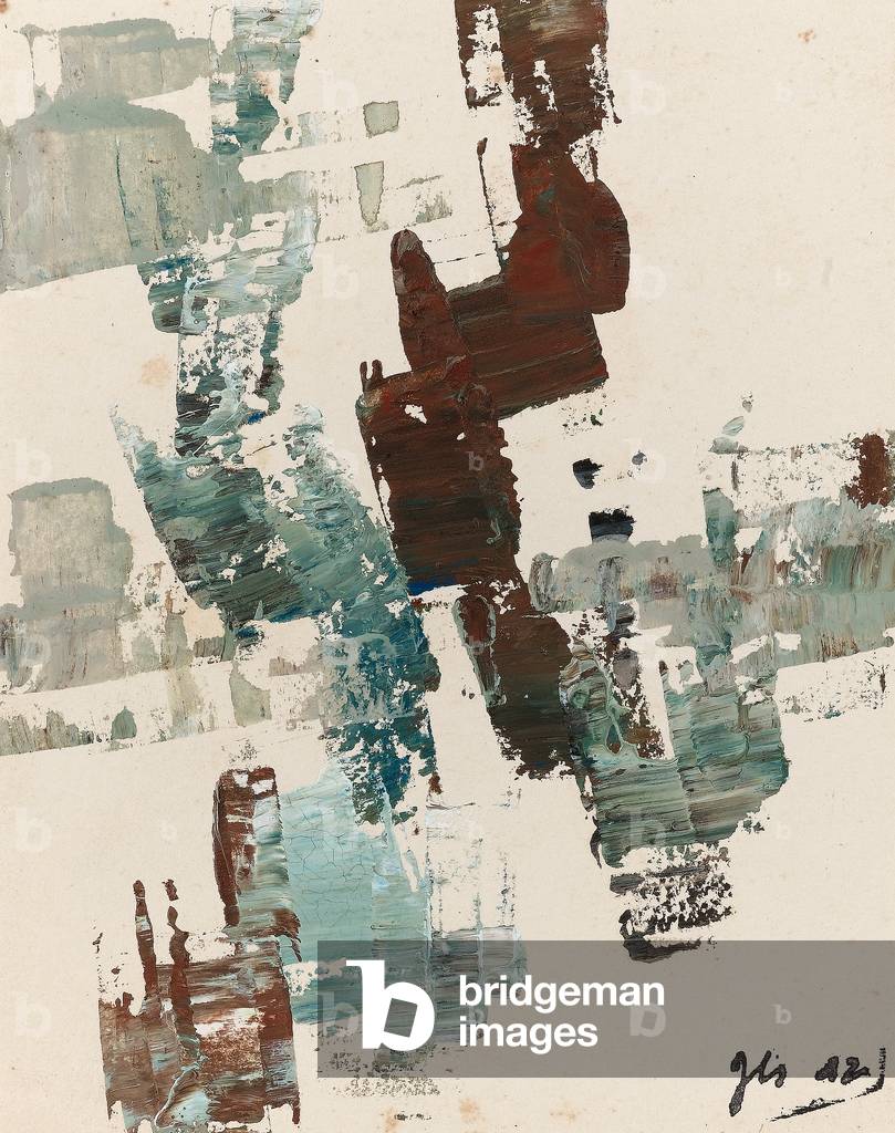 Abstract, c.1942 (oil on card)