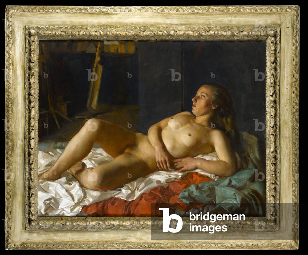 The Bellini Nude (oil on canvas)