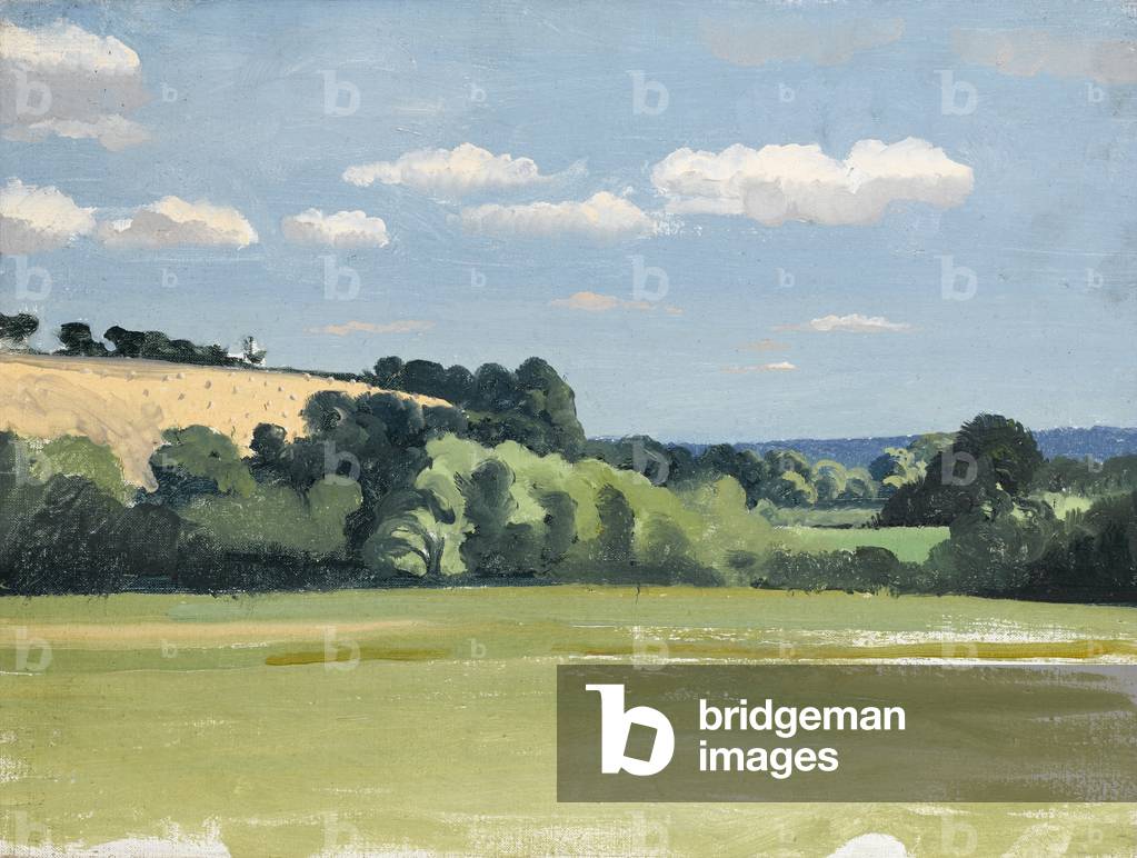 Suffolk Landscape, c.1937-39 (oil on canvas)