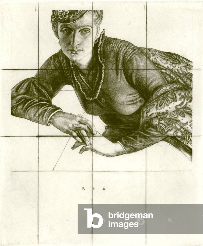 Portrait of Noel Edwards, 1936 (etching)