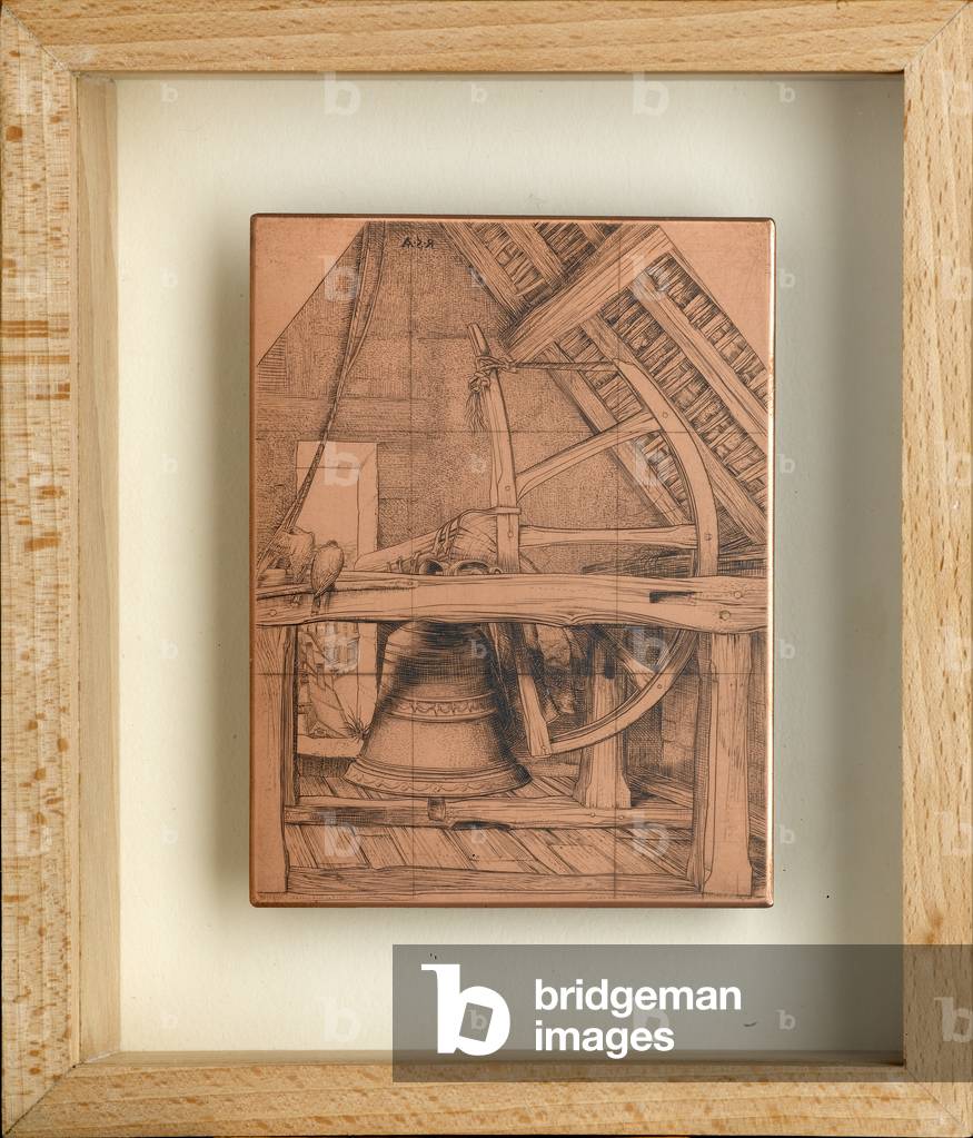 Bell No. 1, 1926 (copper etching plate)