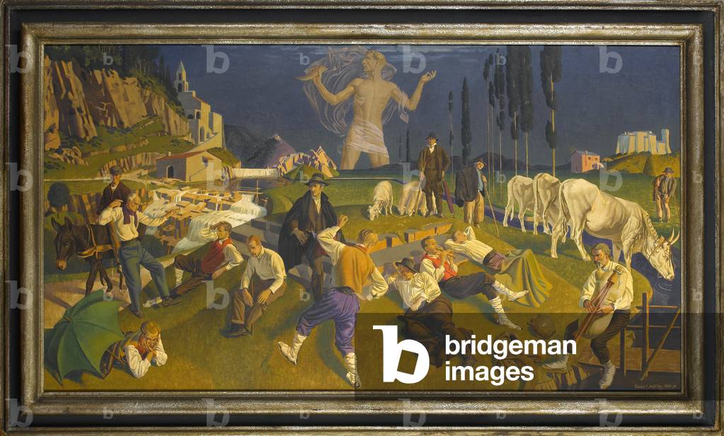 Hypnos, 1928 (oil on canvas)