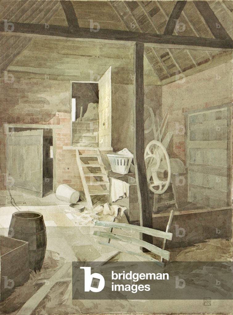 The Barn, Cawston Lane Farm, 1939-40 (w/c)