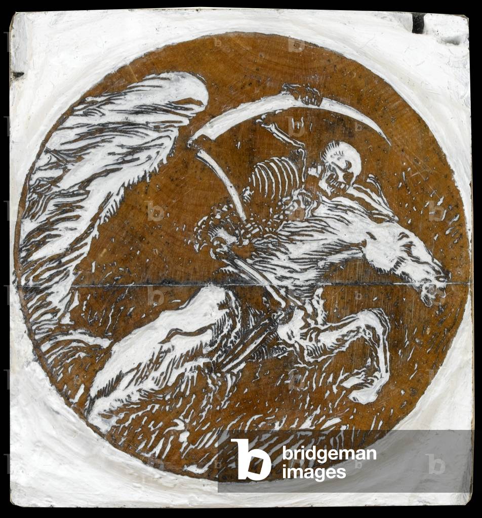 Reaper (wooden printing block)