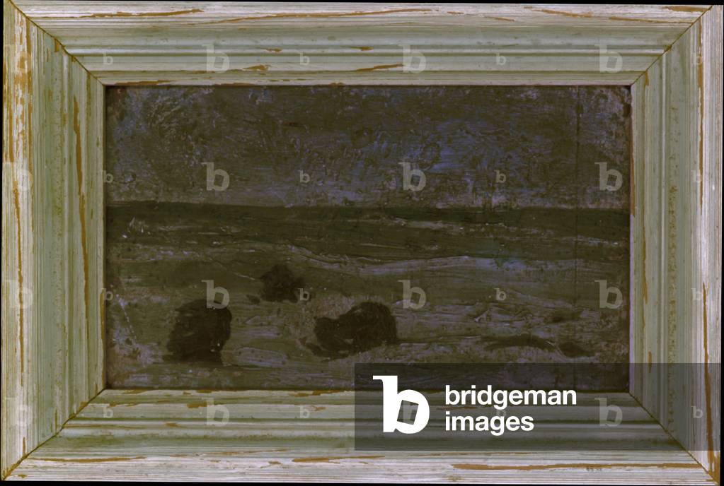 Falmouth Bay, Cornwall, Storm, 1944 (oil on canvas) 