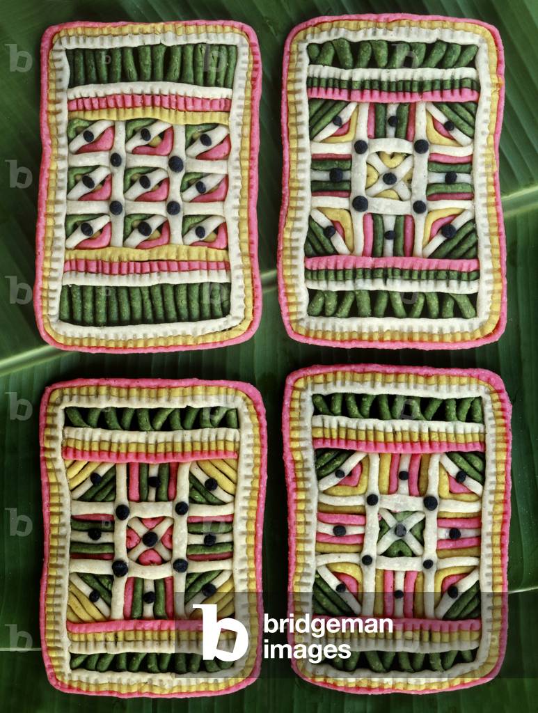 Rice Cakes in Bali, Indonesia (photo)