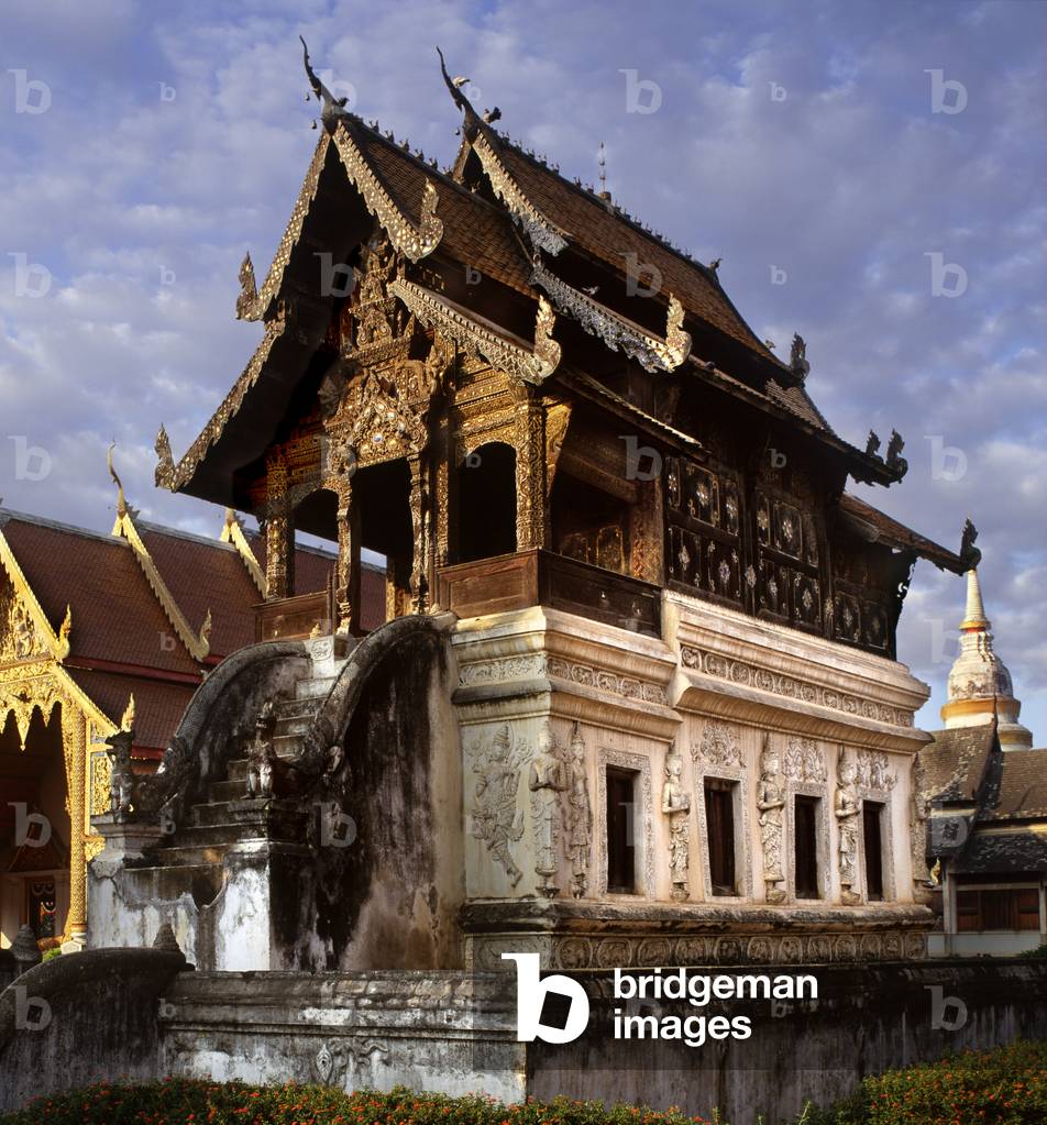 Library of Wat Phra Singh (photo)