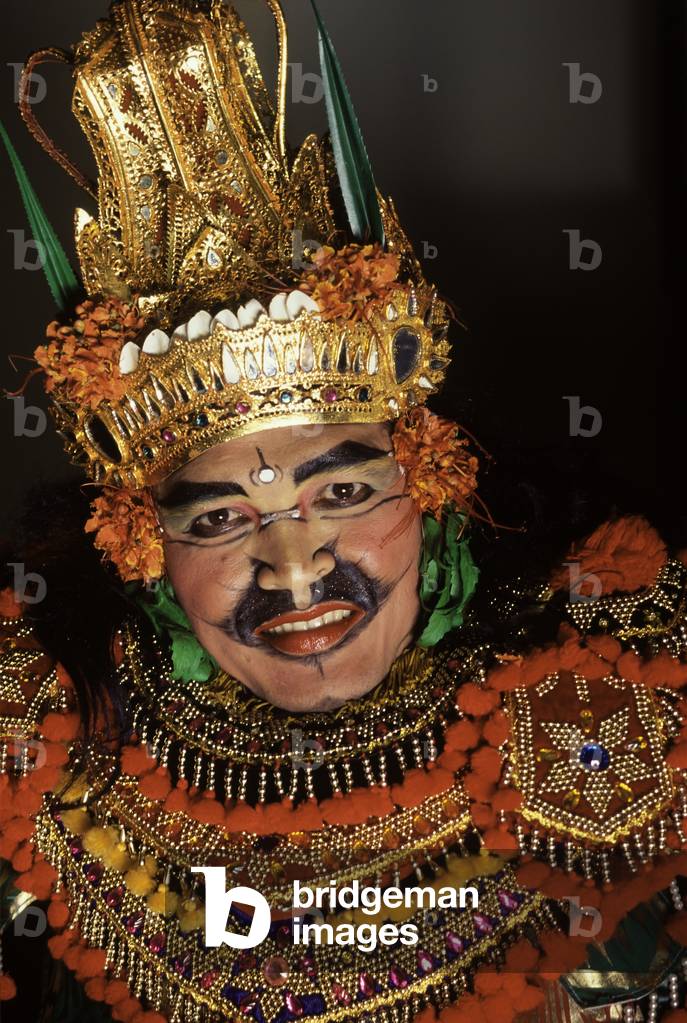 A Wayang Orang Actor, Bali, Indonesia (photo)
